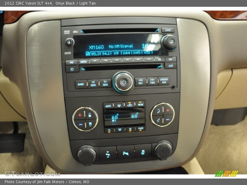 Onyx Black / Light Tan 2012 GMC Yukon SLT 4x4