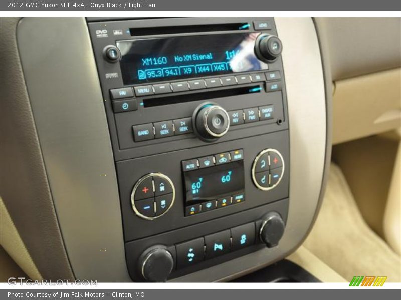 Onyx Black / Light Tan 2012 GMC Yukon SLT 4x4