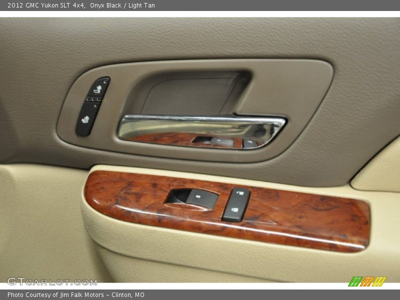 Onyx Black / Light Tan 2012 GMC Yukon SLT 4x4