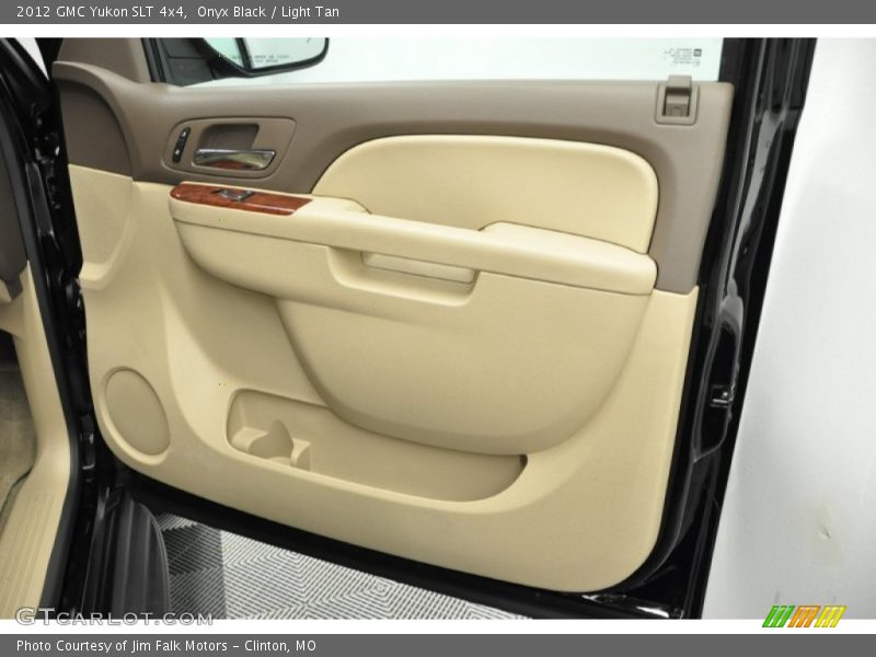 Onyx Black / Light Tan 2012 GMC Yukon SLT 4x4