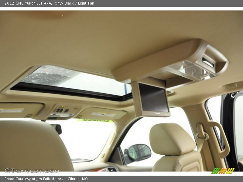 Onyx Black / Light Tan 2012 GMC Yukon SLT 4x4