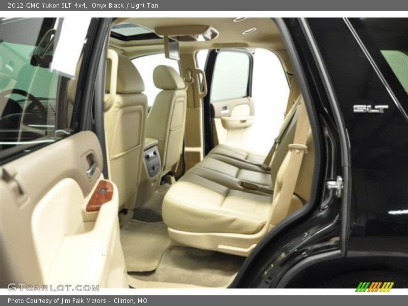 Onyx Black / Light Tan 2012 GMC Yukon SLT 4x4