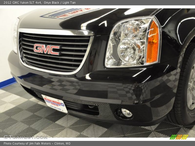 Onyx Black / Light Tan 2012 GMC Yukon SLT 4x4