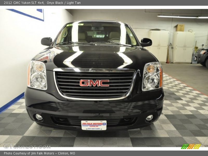 Onyx Black / Light Tan 2012 GMC Yukon SLT 4x4