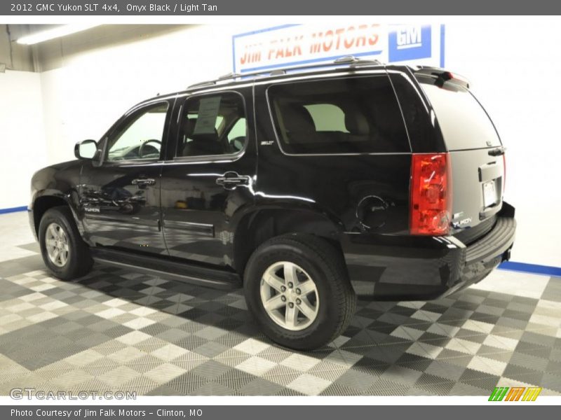 Onyx Black / Light Tan 2012 GMC Yukon SLT 4x4