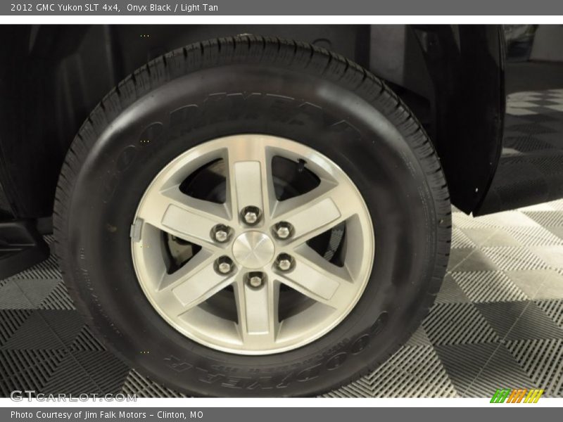 Onyx Black / Light Tan 2012 GMC Yukon SLT 4x4