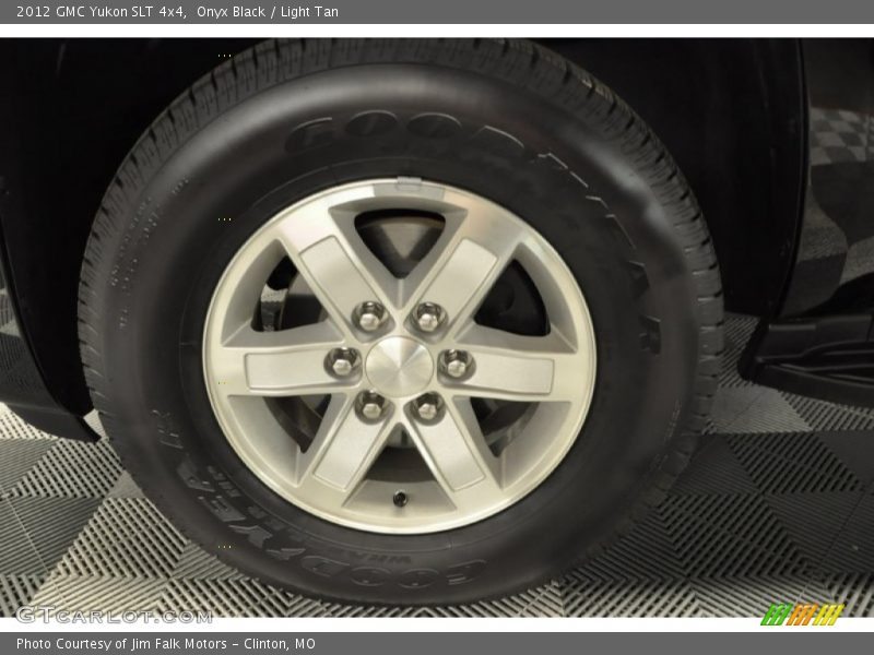 Onyx Black / Light Tan 2012 GMC Yukon SLT 4x4