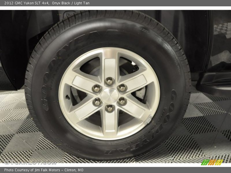 Onyx Black / Light Tan 2012 GMC Yukon SLT 4x4