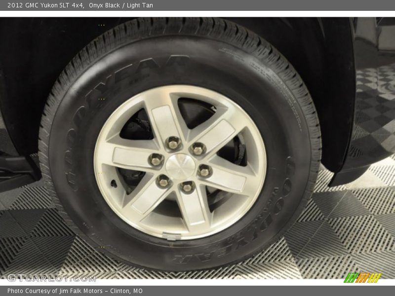 Onyx Black / Light Tan 2012 GMC Yukon SLT 4x4