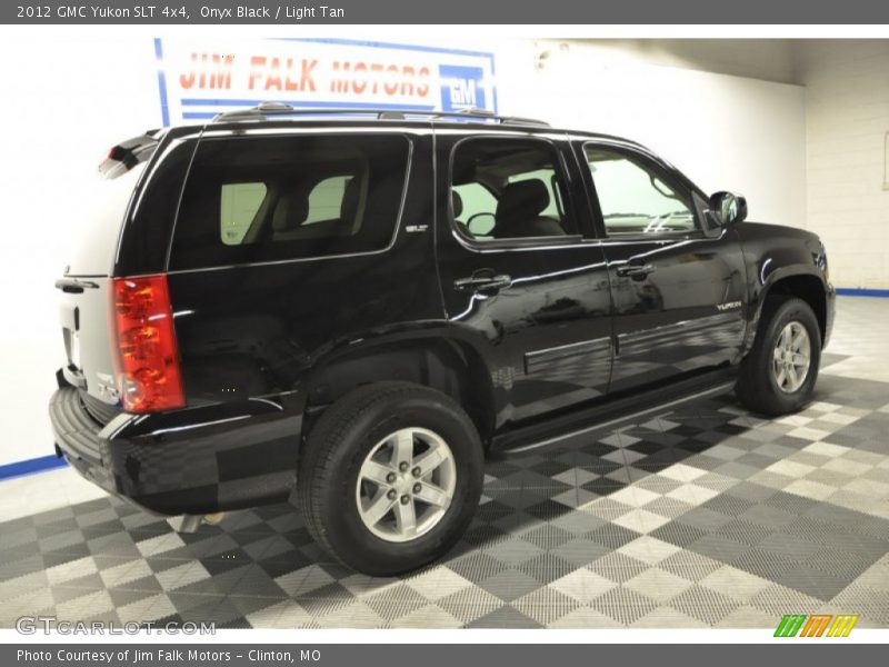 Onyx Black / Light Tan 2012 GMC Yukon SLT 4x4