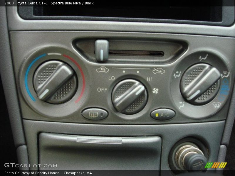 Controls of 2000 Celica GT-S