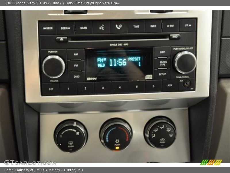 Black / Dark Slate Gray/Light Slate Gray 2007 Dodge Nitro SLT 4x4