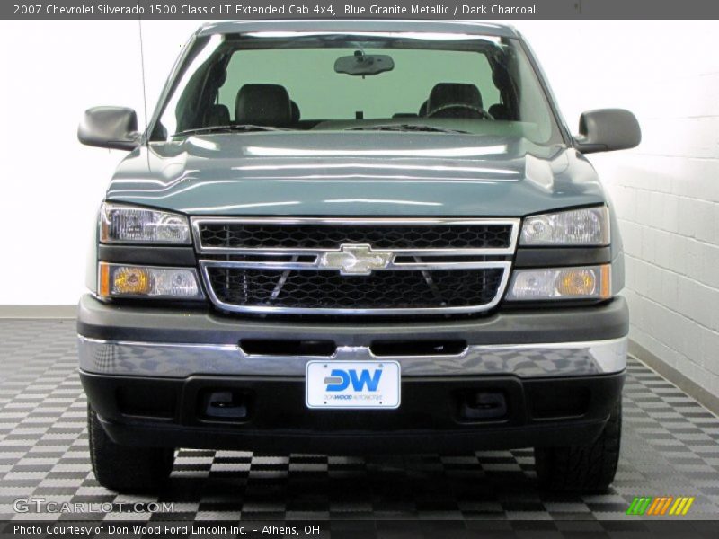 Blue Granite Metallic / Dark Charcoal 2007 Chevrolet Silverado 1500 Classic LT Extended Cab 4x4