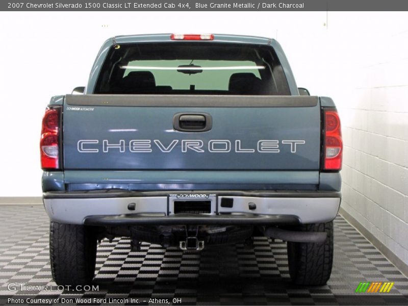 Blue Granite Metallic / Dark Charcoal 2007 Chevrolet Silverado 1500 Classic LT Extended Cab 4x4