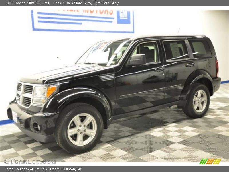 Black / Dark Slate Gray/Light Slate Gray 2007 Dodge Nitro SLT 4x4