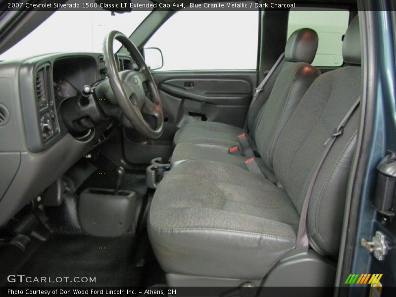 Blue Granite Metallic / Dark Charcoal 2007 Chevrolet Silverado 1500 Classic LT Extended Cab 4x4