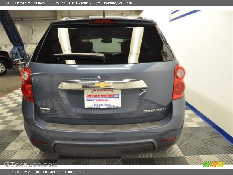 Twilight Blue Metallic / Light Titanium/Jet Black 2012 Chevrolet Equinox LT