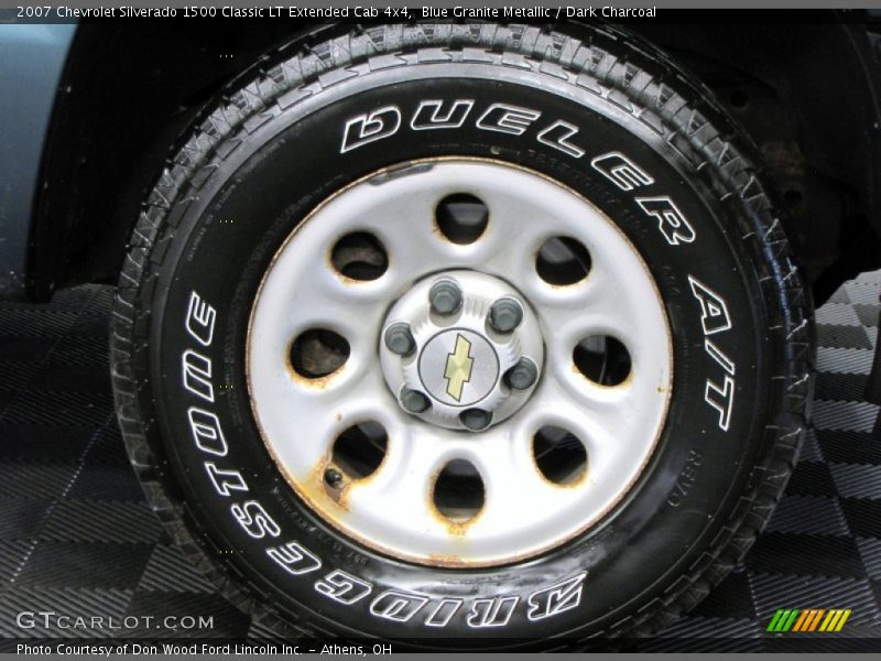 Blue Granite Metallic / Dark Charcoal 2007 Chevrolet Silverado 1500 Classic LT Extended Cab 4x4