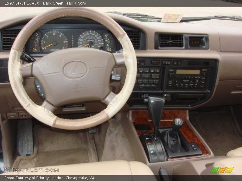 Dashboard of 1997 LX 450