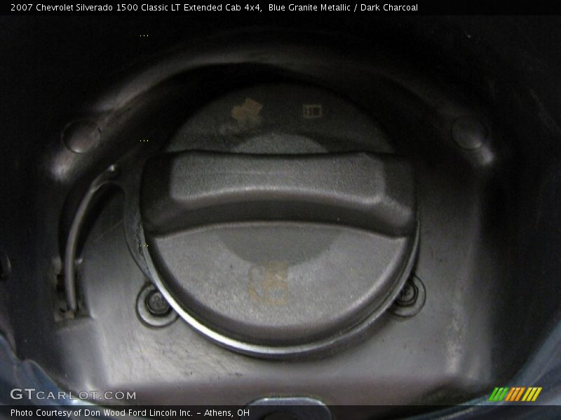 Blue Granite Metallic / Dark Charcoal 2007 Chevrolet Silverado 1500 Classic LT Extended Cab 4x4