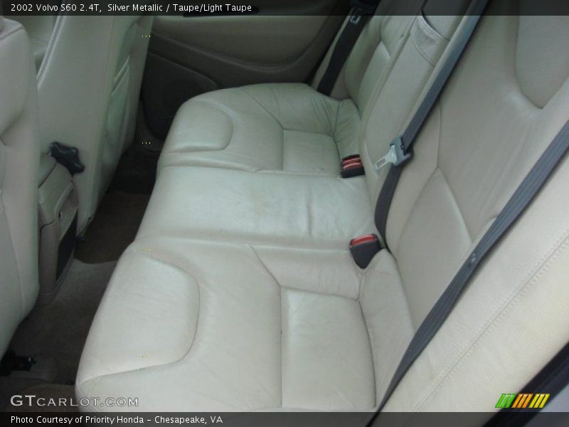 Rear Seat of 2002 S60 2.4T