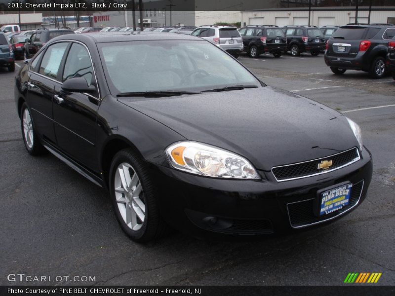 Black / Gray 2012 Chevrolet Impala LTZ