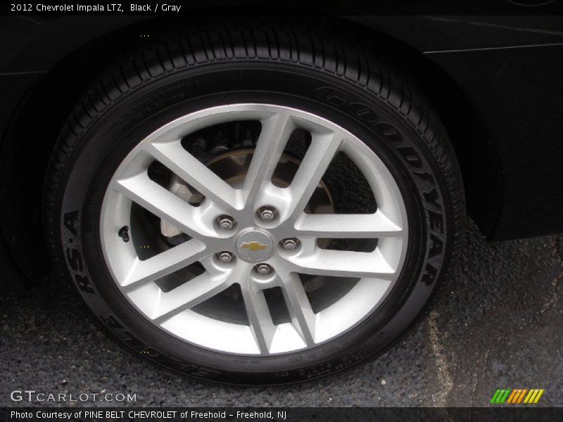 Black / Gray 2012 Chevrolet Impala LTZ