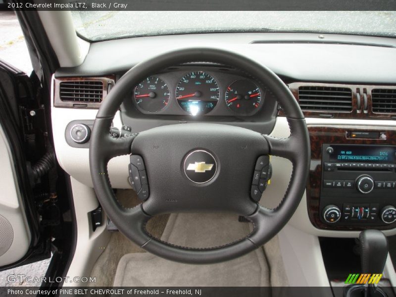 Black / Gray 2012 Chevrolet Impala LTZ