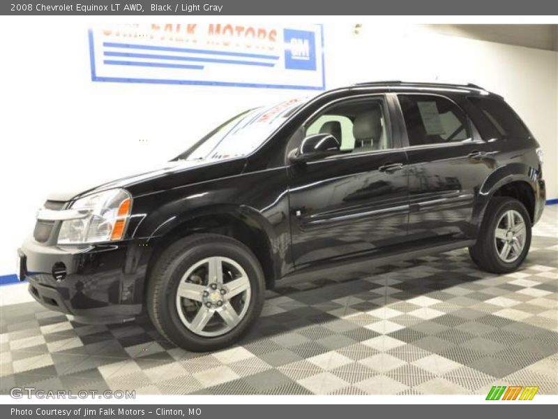 Black / Light Gray 2008 Chevrolet Equinox LT AWD