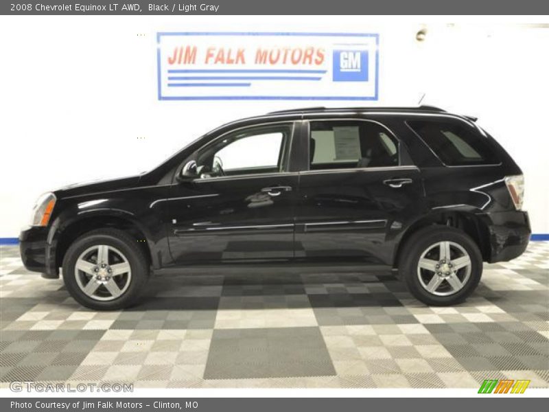 Black / Light Gray 2008 Chevrolet Equinox LT AWD