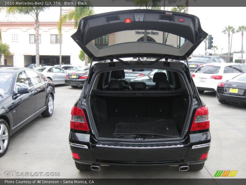 Black / Black 2010 Mercedes-Benz GLK 350