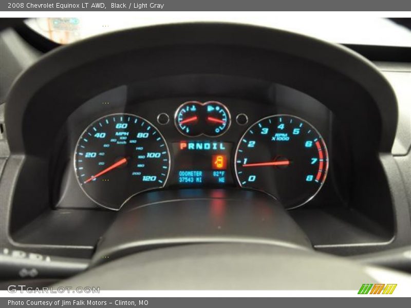 Black / Light Gray 2008 Chevrolet Equinox LT AWD