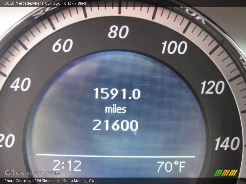 Black / Black 2010 Mercedes-Benz GLK 350