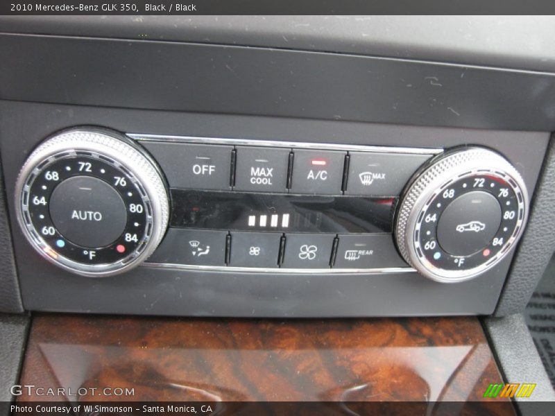 Black / Black 2010 Mercedes-Benz GLK 350