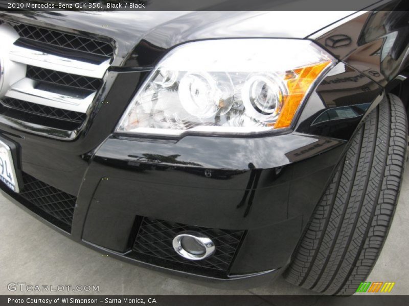Black / Black 2010 Mercedes-Benz GLK 350