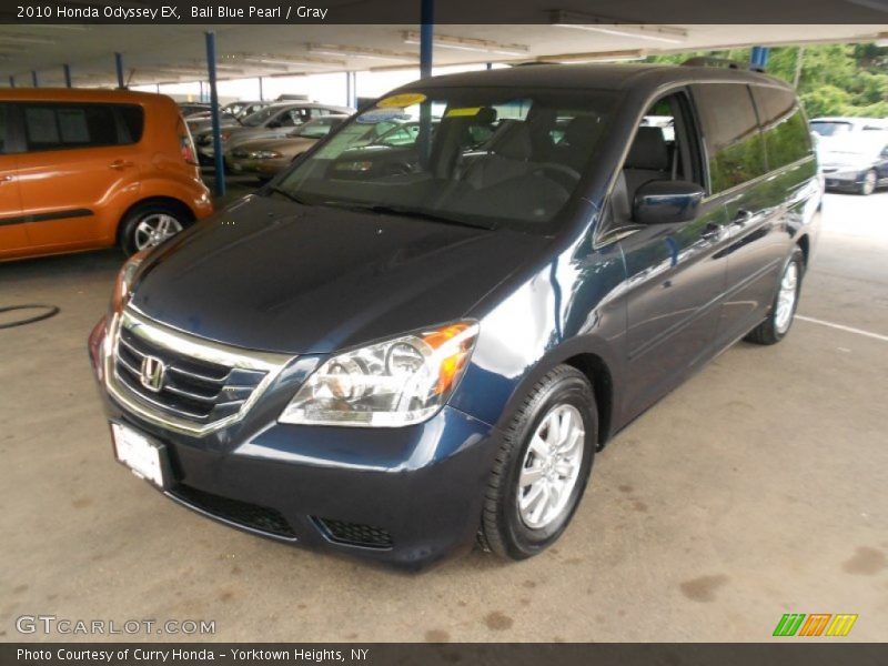 Bali Blue Pearl / Gray 2010 Honda Odyssey EX