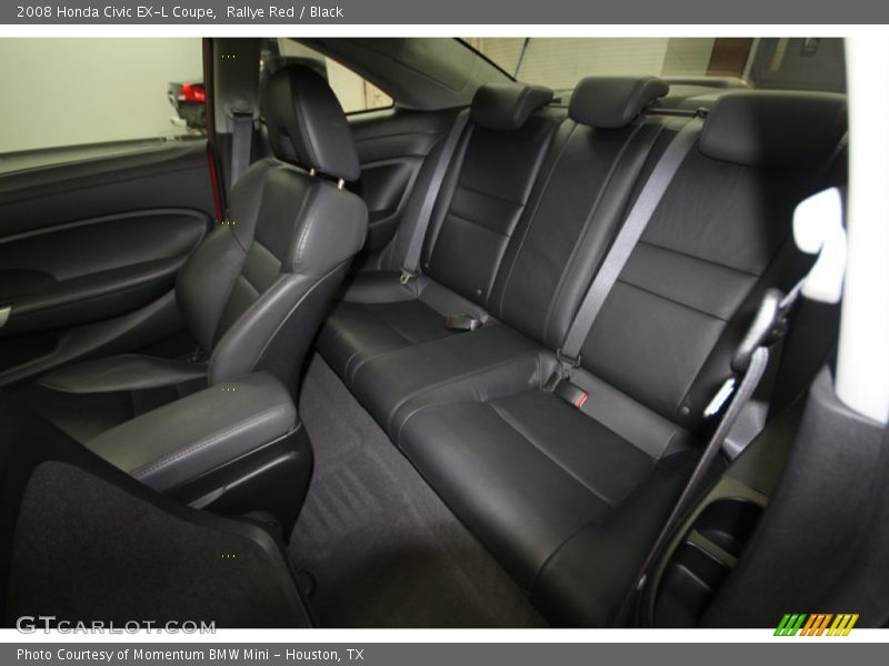 Rallye Red / Black 2008 Honda Civic EX-L Coupe