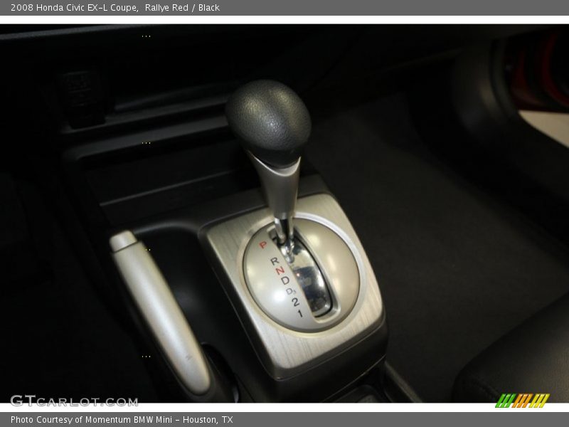 Rallye Red / Black 2008 Honda Civic EX-L Coupe