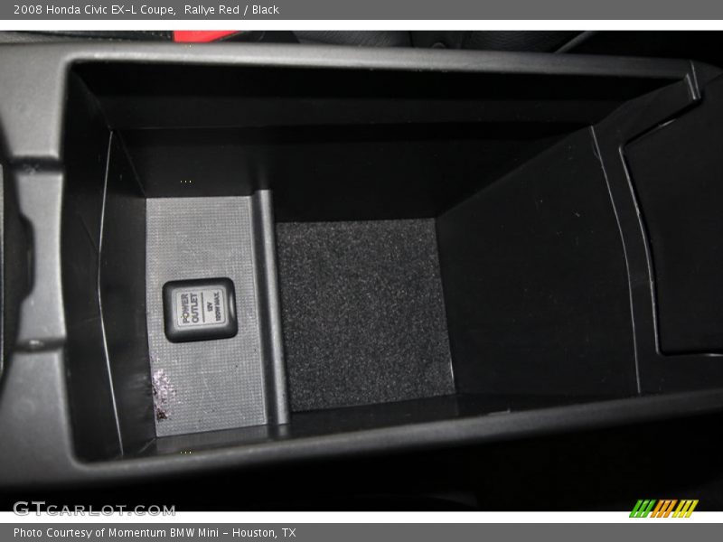 Rallye Red / Black 2008 Honda Civic EX-L Coupe