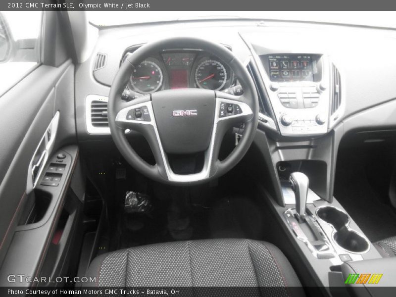 Olympic White / Jet Black 2012 GMC Terrain SLE
