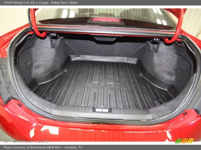 Rallye Red / Black 2008 Honda Civic EX-L Coupe