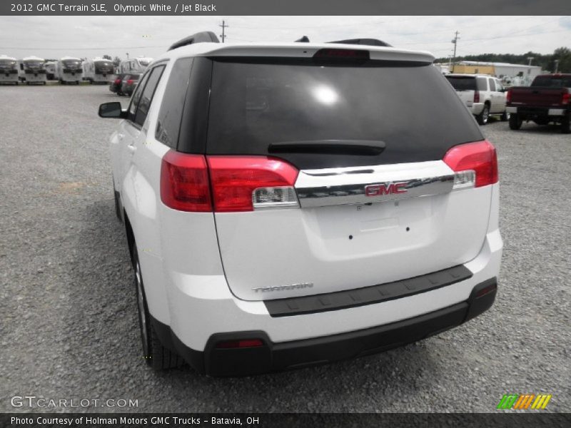 Olympic White / Jet Black 2012 GMC Terrain SLE