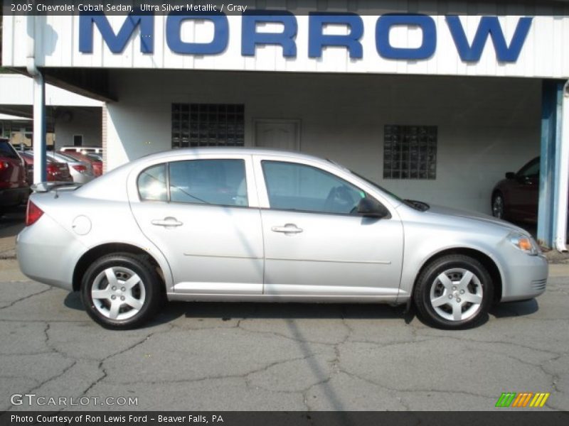 Ultra Silver Metallic / Gray 2005 Chevrolet Cobalt Sedan