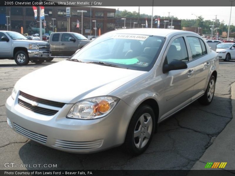 Ultra Silver Metallic / Gray 2005 Chevrolet Cobalt Sedan