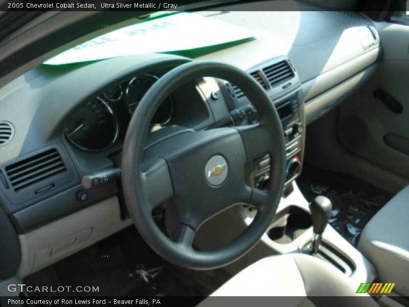 Ultra Silver Metallic / Gray 2005 Chevrolet Cobalt Sedan