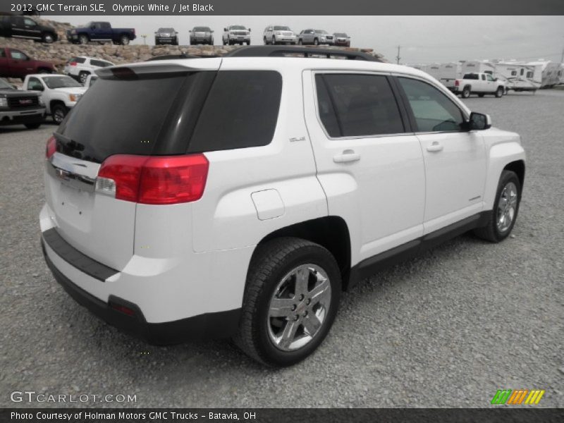 Olympic White / Jet Black 2012 GMC Terrain SLE