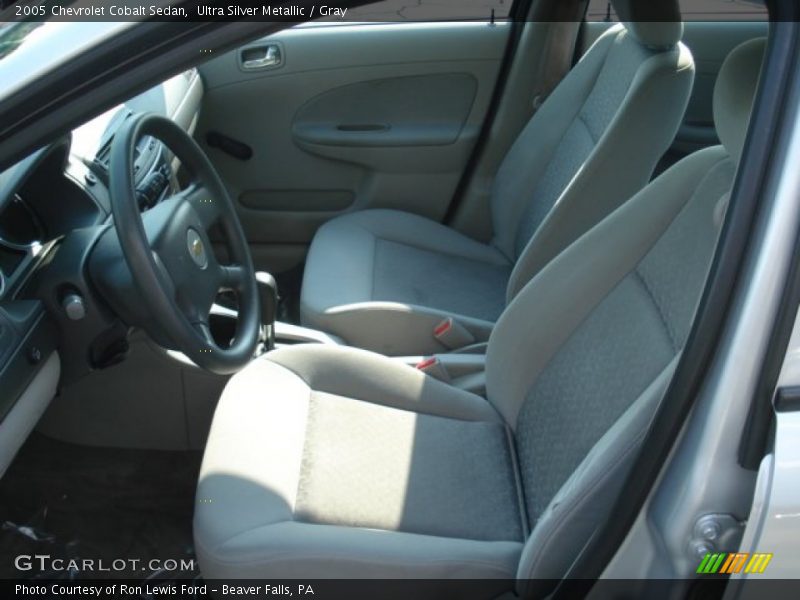 Ultra Silver Metallic / Gray 2005 Chevrolet Cobalt Sedan