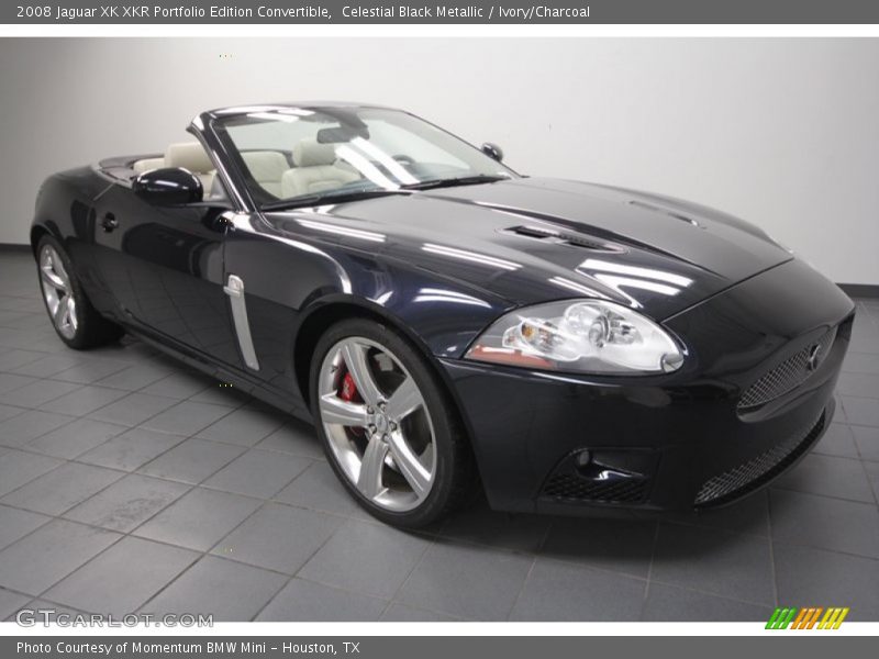 Front 3/4 View of 2008 XK XKR Portfolio Edition Convertible