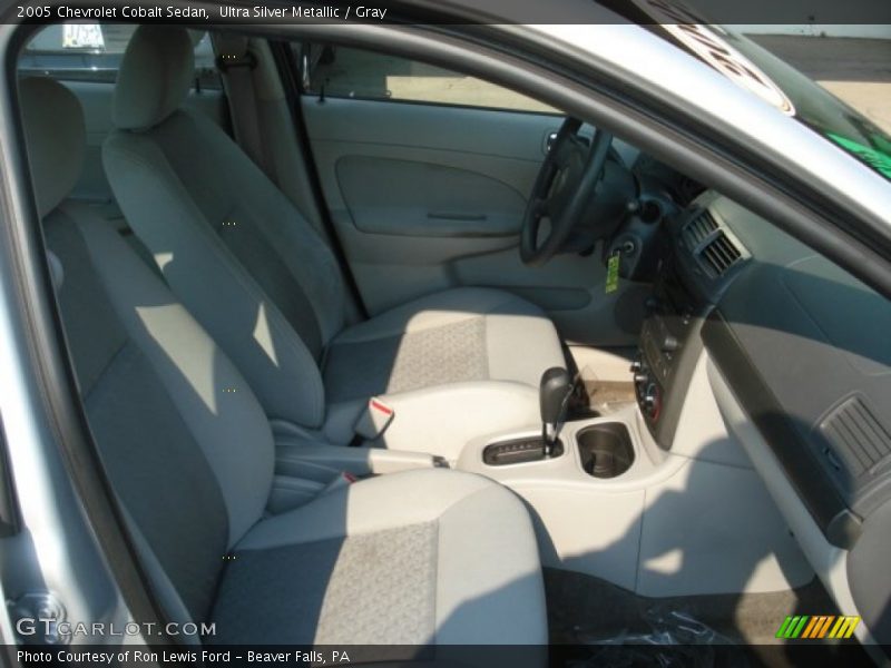 Ultra Silver Metallic / Gray 2005 Chevrolet Cobalt Sedan