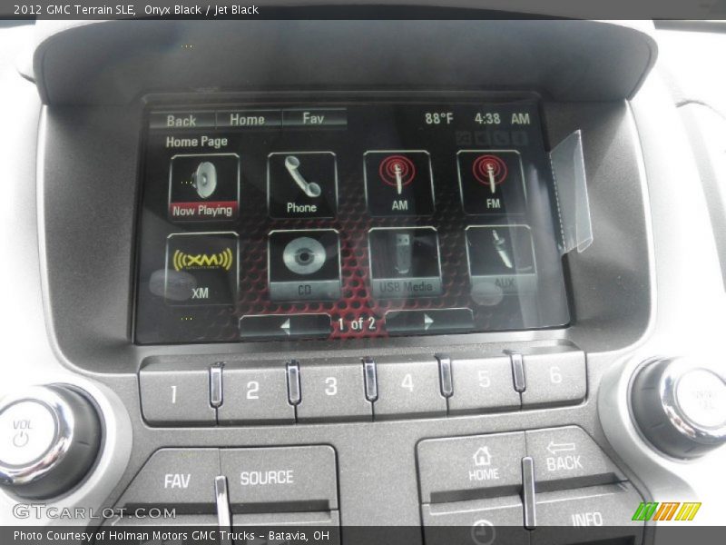 Onyx Black / Jet Black 2012 GMC Terrain SLE